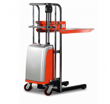 Hochhubwagen Plattformlift, Hublast 400 kg, Ladefl. BxT 550x650mm, Hub 1300mm