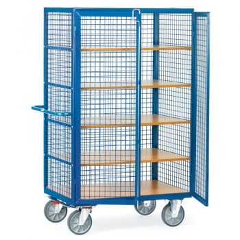 Kastenwagen 750 kg mit Doppelflügeltür und Stangenverschluss