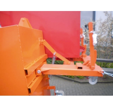 Preview: Kippbehälter Typ Duo, 1200 kg Traglast, Inhalt 2x0,9cbm, BxTxH 1790x1560x1010mm-2