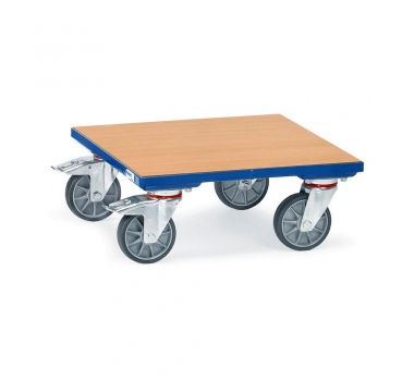 Kistenroller mit Holzplattform, 400 kg Trakgraft