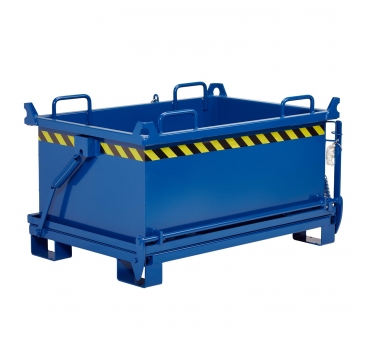 Klappbodenbehälter, 1000 kg Traglast, Inhalt 0,5cbm, BxTxH 1370x910x770mm