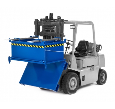 Preview: Klappbodenbehälter, 1250 kg Traglast, Inhalt 0,75cbm, BxTxH 1370x910x1040mm-2