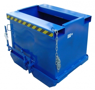 Klappbodenbehälter, 2800 kg Traglast, Inhalt 2cbm, BxTxH 1690x1350x1250mm