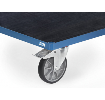 Ladefläche mit Riefengummi