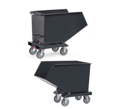 Preview: Muldenkipper, 250 bis 800 l Inhalt, anthrazitgrau-2