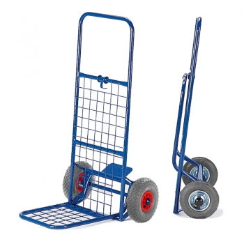 Paketroller mit Gitter, klappbar, Tragkraft 150 kg