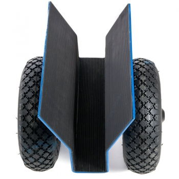 Preview: Plattenroller, Luftbereift, 200 kg Tragkraft, 320x320x325 mm