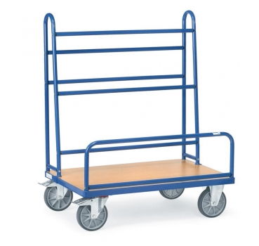 Plattenwagen 600 kg, mit festen Rohrbügeln