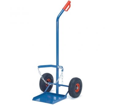 Stahlflaschenkarre 100 kg, für 1 Propangasflasche 11 kg Inhalt