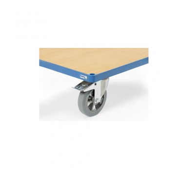 Räder mit Elastic-Bereifung blaugrau leichter, elastischer Lauf