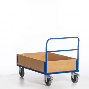 Preview: Bordwandwagen, 500 kg Tragkraft, LxB 1000x570 mm Ladefläche