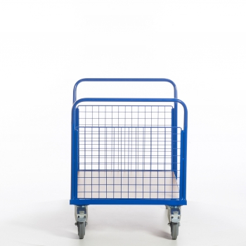 Preview: Gitter-Doppelstirnwandwagen, 500 kg Tragkraft, LxB 1200x800 mm Ladefläche