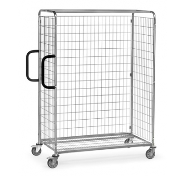 Rückwand für Kommissionierwagen