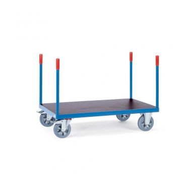 Rungenwagen mit Rungen 640 mm lang, 1200 kg Tragkraft