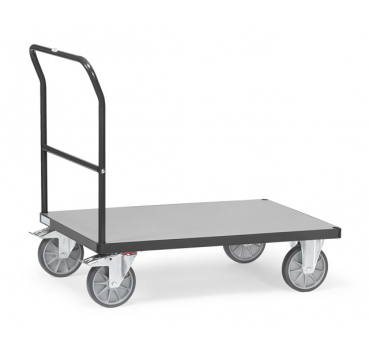 Schiebebügelwagen in Anthrazitgrau (RAL 7016) mit Schiebebügel, 500 bis 600 kg Tragkraft