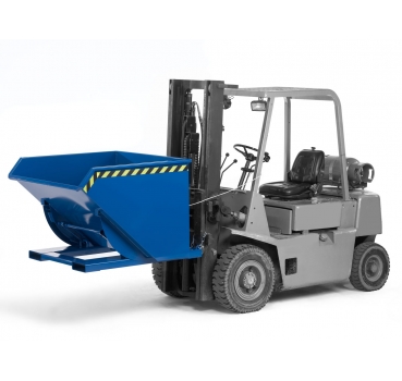 Preview: Schwerlast-Muldenkipper, BxTxH 1550x1630x900mm, 2000 kg Traglast, Inhalt 1,25cbm-3