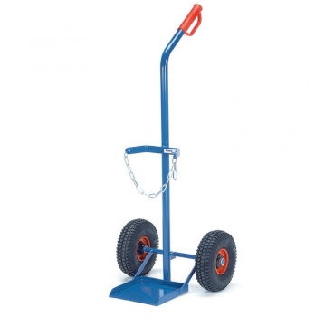 Stahlflaschenkarre 100 kg, für 1 Stahlflasche mit 20/40/50 Liter