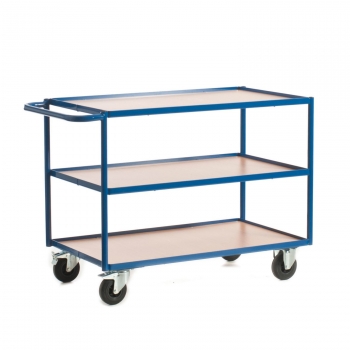 Tischwagen, 790x490 mm Ladefläche, 3 Etagen, 250 kg Tragkraft