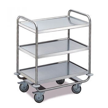 Tischwagen mit 3 Etagen - Schwere Ausführung