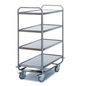 Tischwagen mit 4 Etagen - Schwere Ausführung