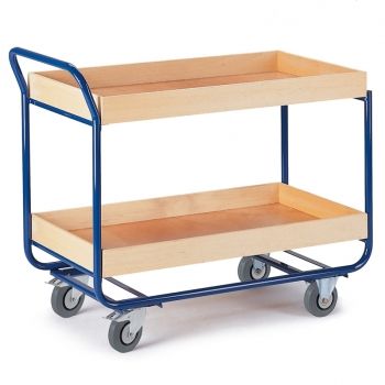 Tischwagen 80 mm Randhöhe (2 Etagen)
