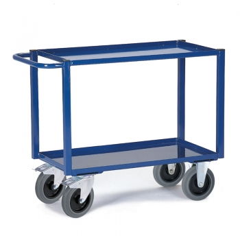 Tischwagen Blechwanne (2 Etagen)