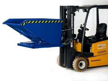 Muldenkipper für Stapler, 1200 kg Traglast, Volumen 0,5-1,5 cbm