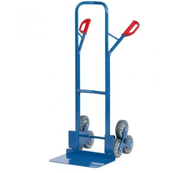 Treppenkarren Stahl 200 kg, mit 2 dreiarmigen Rad-Sternen