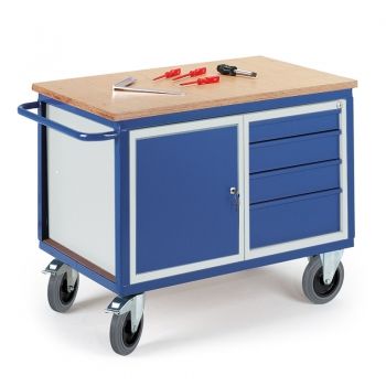 Werkstattwagen mit Stahl- Schubladenschrank