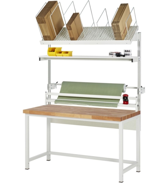 Packtisch Komplettset 03, WB-8000, B1500 x T900, B-Platte