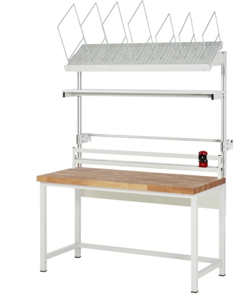 Packtisch Komplettset 03, WB-8000, B1500 x T900, B-Platte