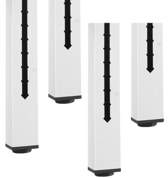 Werkbank höhenverstellbar 8001A1, B1250xT700xH840-1040mm, 1xSchublade-TA
