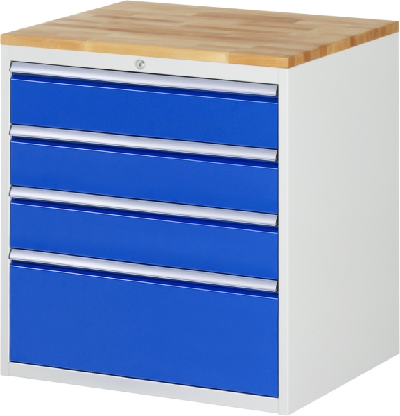 Schubladenschrank XL5.3, B770xT650xH825mm, B-Top-25mm, 4xSchublade-TA