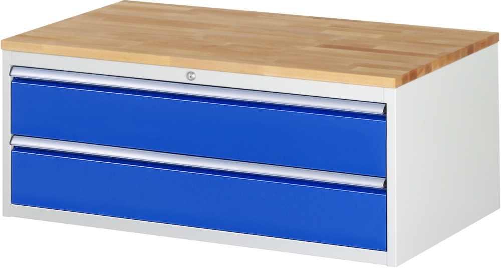 Schubladenschrank XXL2.0, B1145xT650xH465mm, B-Top-25mm, 2xSchublade-TA