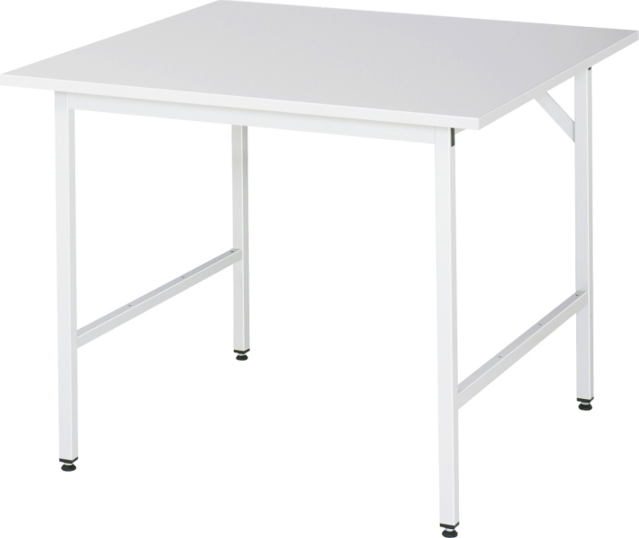Arbeitstisch Jerry höhenverstellbar, B1000xT1000xH800-850mm, M-Platte-22mm
