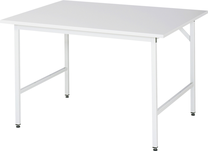 Arbeitstisch Jerry höhenverstellbar, B1250xT1000xH800-850mm, M-Platte-22mm