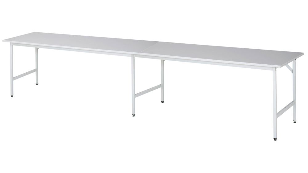 Arbeitstisch Jerry höhenverstellbar, B4000xT800xH800-850mm, M-Platte-22mm