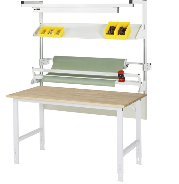 Packtisch Komplettset 02, AT-Tom, B2000 x T800, B-Platte