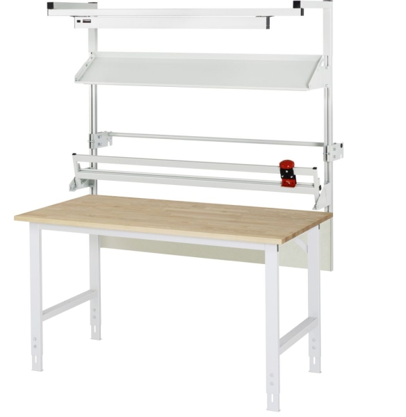 Packtisch Komplettset 02, AT-Tom, B2000 x T800, B-Platte