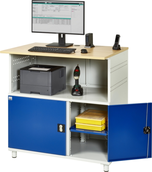 Computer-Tisch 1023, B1100xT790xH1130mm, stationär