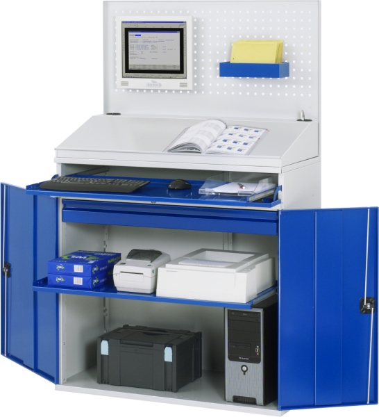 Computer-Schrank 61, B1100xT520xH1770mm, stationär