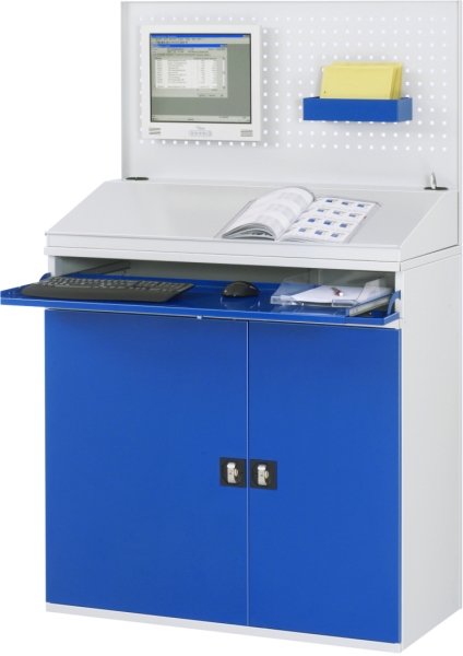 Computer-Schrank 61T, B1100xT520xH1770mm, stationär