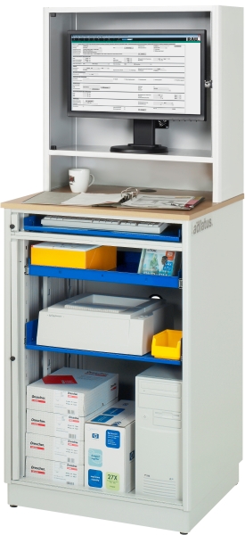 Computer-Station 2015, B720xT660xH1810mm, stationär