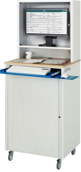 Computer-Station 2065, B720xT660xH1850mm, mobil