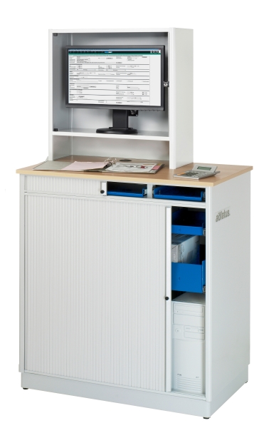 Computer-Station 2615, B1030xT660xH1810mm, stationär