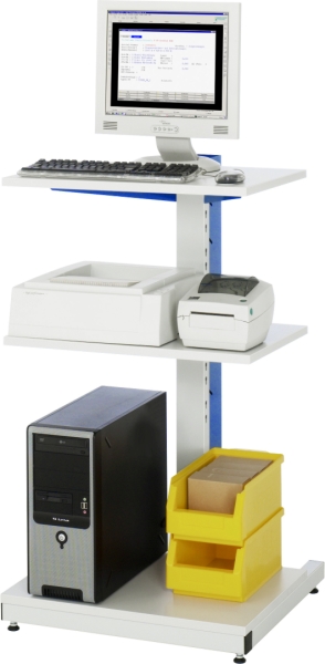 Computer-Ständer 6001, B650xT650xH1140mm, stationär