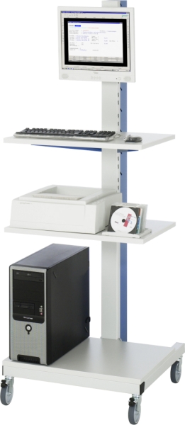 Computer-Ständer 6018, B650xT650xH1770mm, mobil