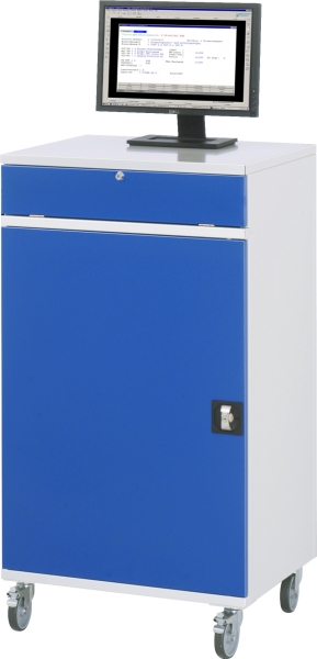 Computer-Schrank 60, B650xT520xH1185mm, mobil