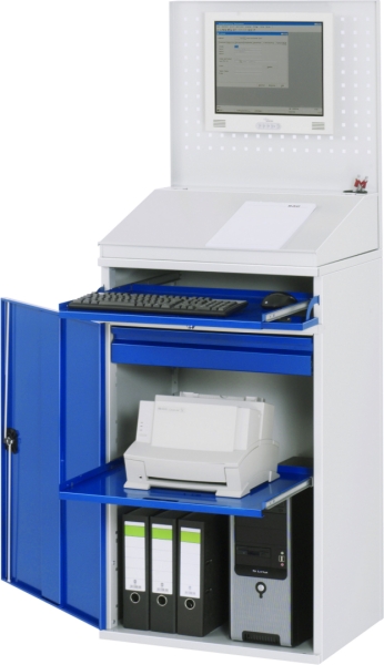 Computer-Schrank 61, B650xT520xH1770mm, stationär