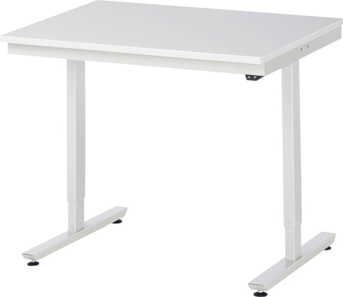 Arbeitstisch elektrisch höhenverstellbar, B1000xT800xH720-1120mm, M-Platte-22 mm
